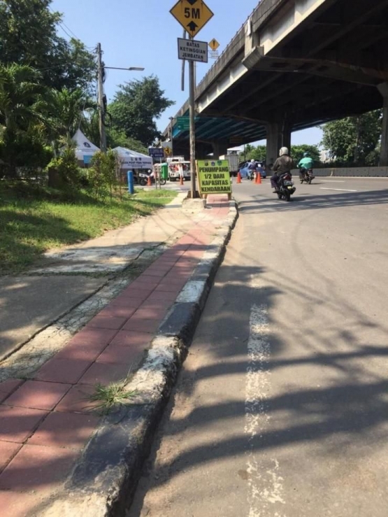 PSBB di Check Point Itc Cempaka Mas Jakpus. Foto: Dok. pribadi