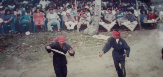 Pencak Silat khas desa Tempilang (dokpri)