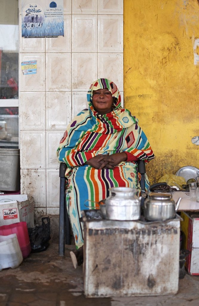 Pedagang teh dan kopi di pinggir jalan di Kota Khartoum, Sudan. Sumber gambar: Pixabay.com