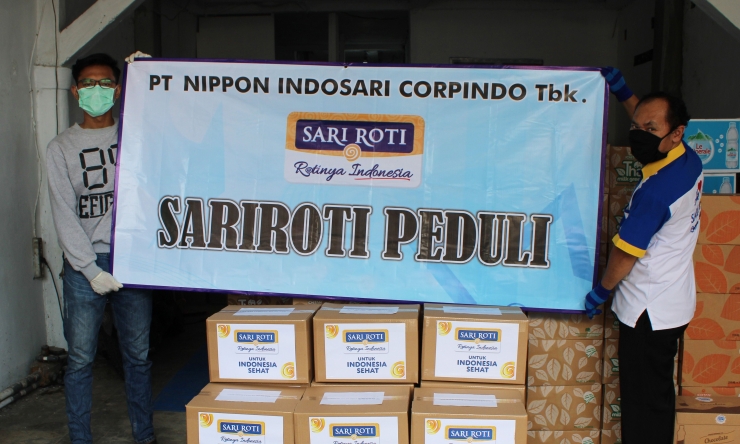 Sari Roti Peduli - Donasi Ribuan Roti untuk Petugas Medis Covid-19. Dok NIC
