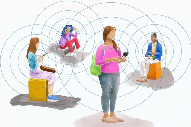 Cara kerja contact tracing. Ilustrasi: En24 News