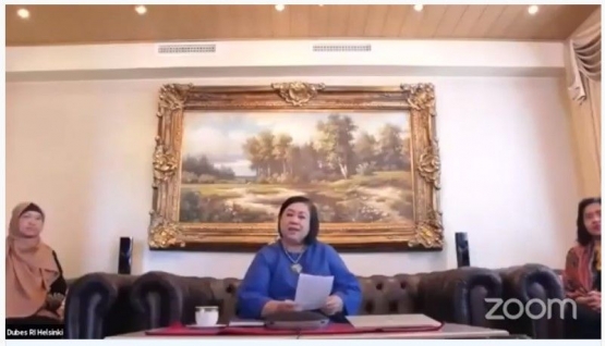 Ibu Duta Besar RI-Finland, Estonia | dokpri on Youtube