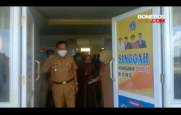 Ilustrasi: Rumah Singgah di Kabupaten Bone, Sulawesi Selatan (21/4). Sumber: Tangkap Video | BONE POS 