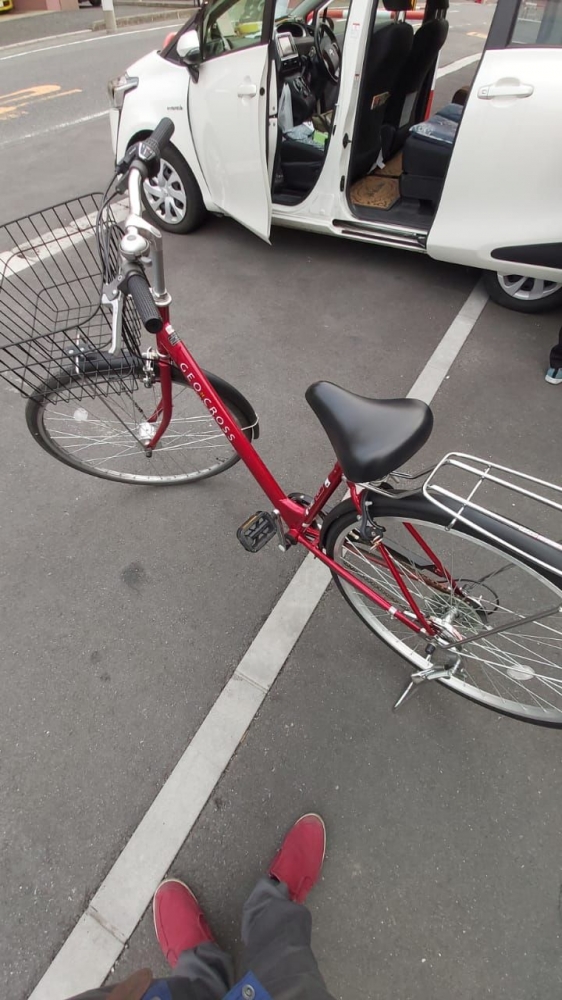 Dokpri; Sepeda seorang teman di Jepang yang setiap hari digunakannya untuk pergi kerja