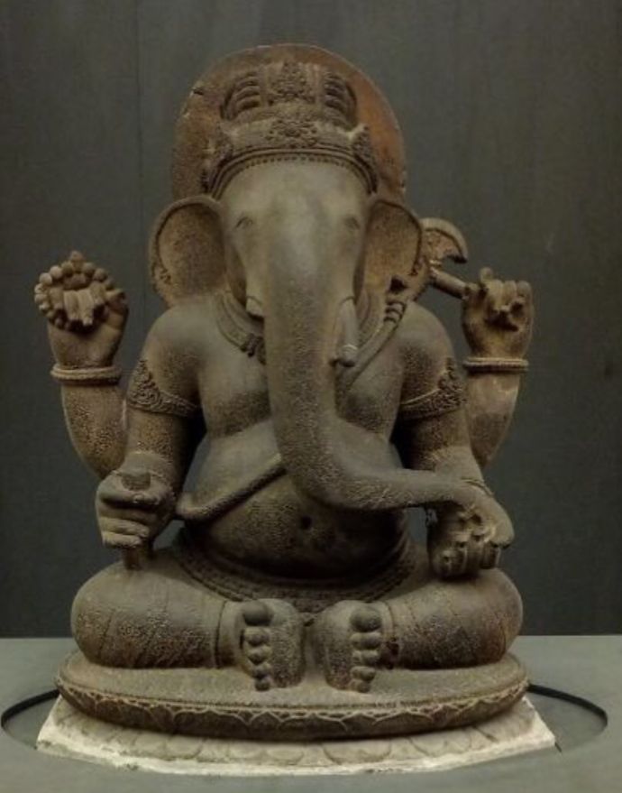 Ganesha dari candi Banon (foto: IG @museum_nasional_indonesia)