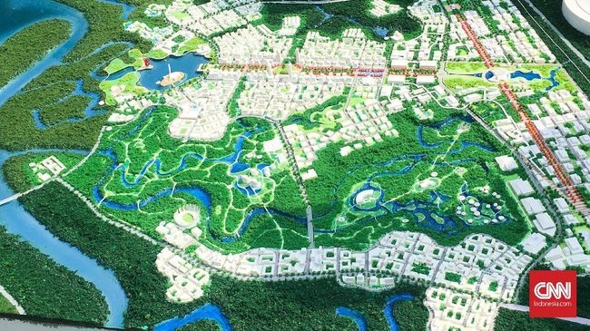 Desain ibu kota (CNNIndonesia.com)
