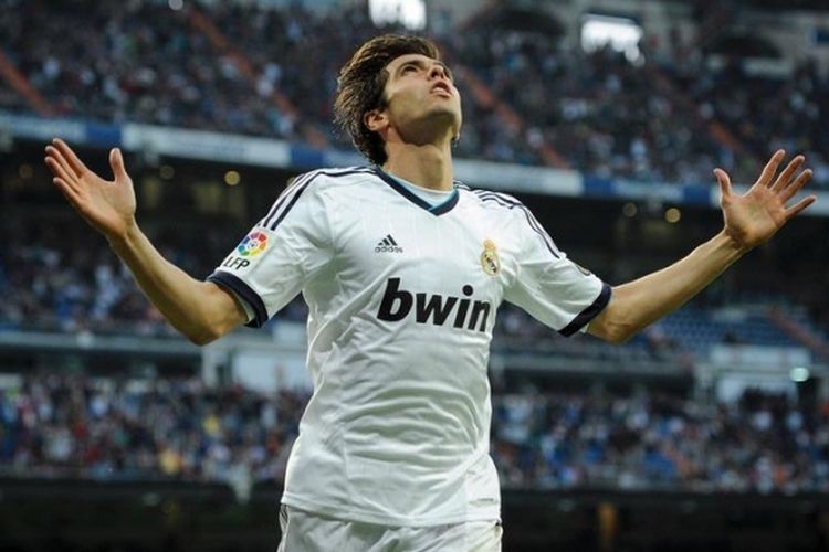 Ricardo Kaka semasa masih bermain di Real Madrid (AFP) 