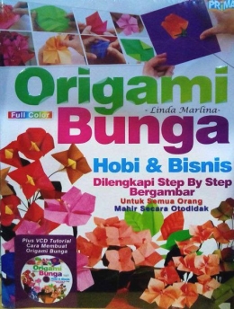 Buku origami karya Linda Marlina (sumber: dokpri)