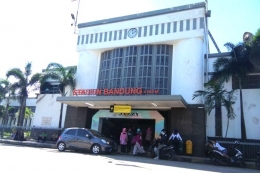 Stasiun Bandung.(KOMPAS.com/DENDI RAMDHANI)