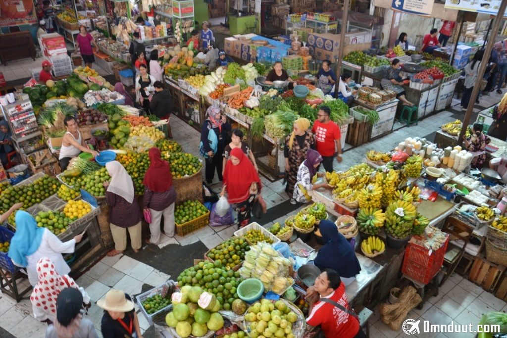 Suasana sebuah pasar. Foto milik pribadi.