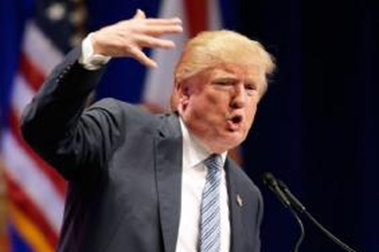 Donald Trump. Foto: Reuters via Kompas.com