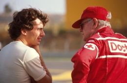 wired.com|Ayrton Senna bersama Sid Watkins