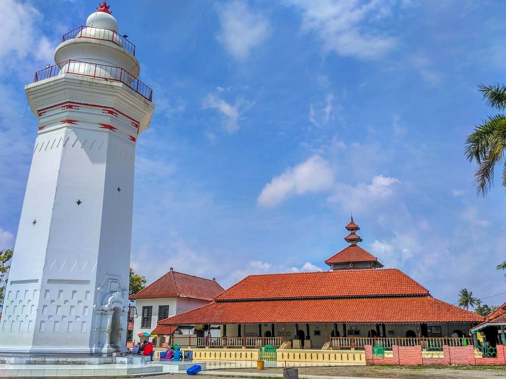 Masjid Agung Banten Sebelum Lingkungannya Direnovasi, dok. pribadi