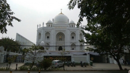 Masjid Ramli Musofa, salah satu destinasi wisata religi di Jakarta Utara (dok.windhu)