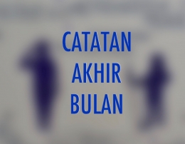 Iustrasi puisi "Catatan Akhir Bulan". (Foto: BDHS)