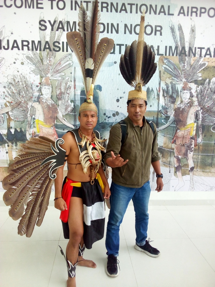 Kedatangan di Bandara Syamsudin Noor Banjarmasin (Dok. Pribadi)