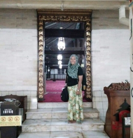 Dok.pri, pintu masuk menuju ruang utama shalat di masjid Gedhe Kauman Yogya