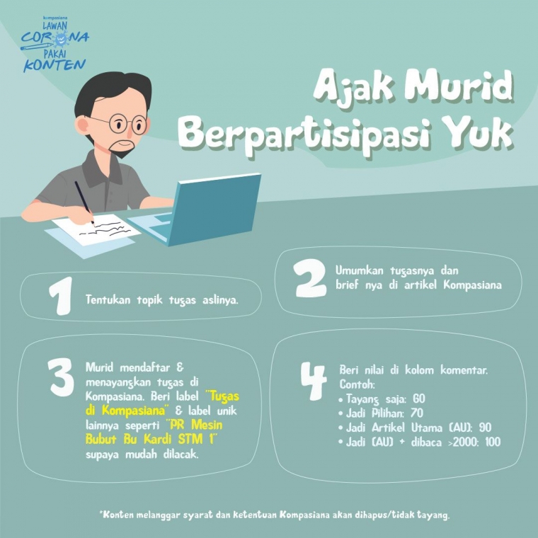 Infografis untuk Tenaga Pengajar