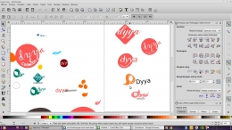 Inkscape, Program Gambar Vector pengganti Coreldraw--dokpri