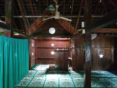 Masjid Darussajidin di bagian dalam (Dokumen Didno)