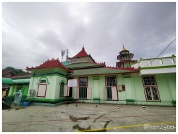 Masjid Lawang Kidul, salah satu masjid tua di Kota Palembang -dokpri