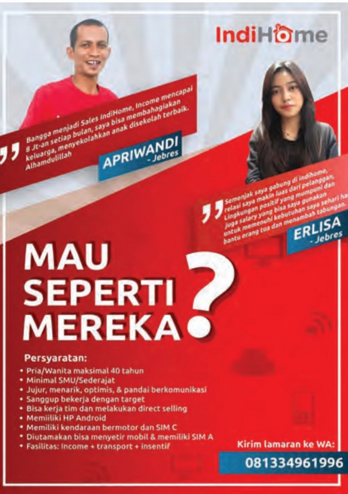 Gambar 2. Iklan Indi Home