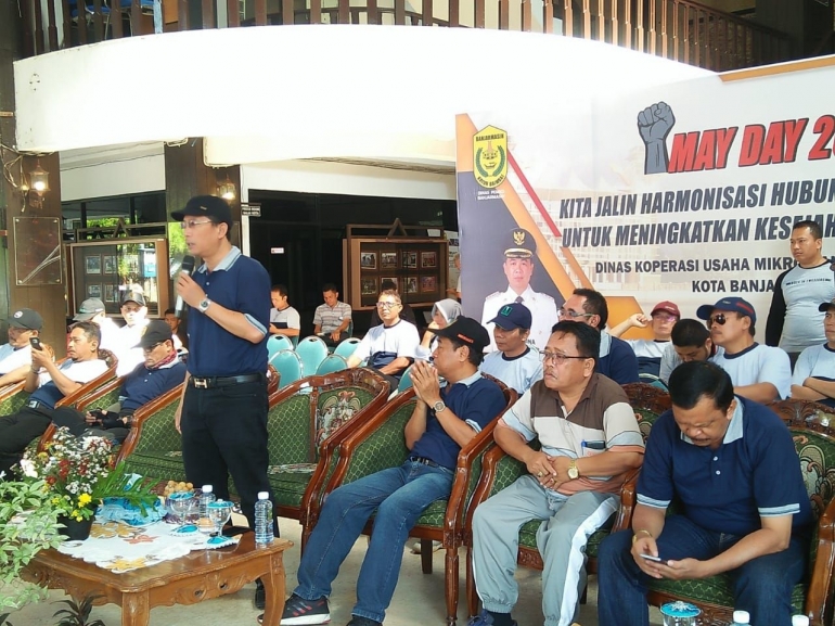 Peringatan May Day 2018 di Balaikota Banjarmasin