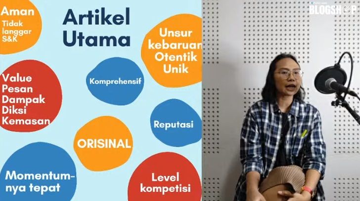 (Screenshot) BLOGSHOP : A to Z kompasiana, Optimasi Blog Kamu Di Kompasiana, 9/4 (dokpri)