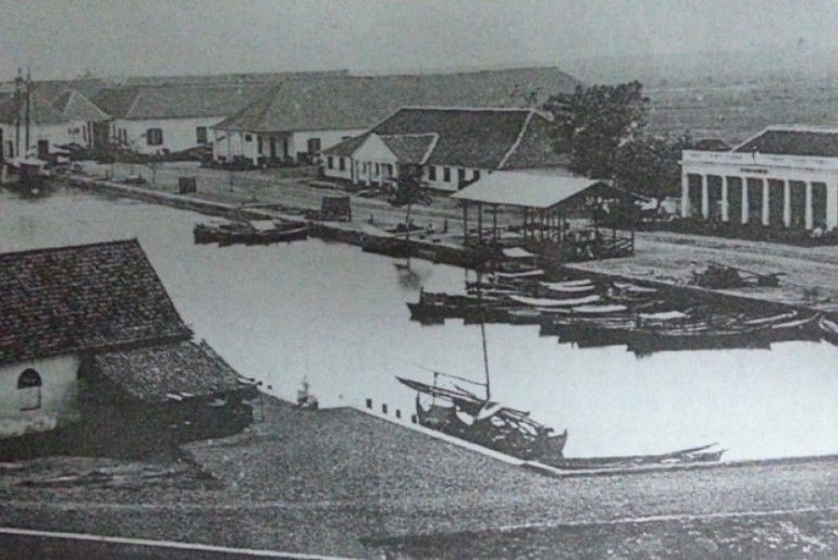 sumber:republika.co.id/foto:batavia_pelabuhan sunda kelapa 1860