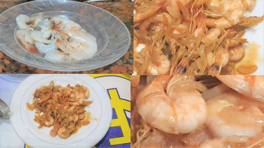 Hidangan Lezat Udang peci saus tiram | dokpri