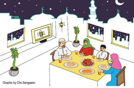 Ilustrasi makan sahur. Sumber: islami.co 