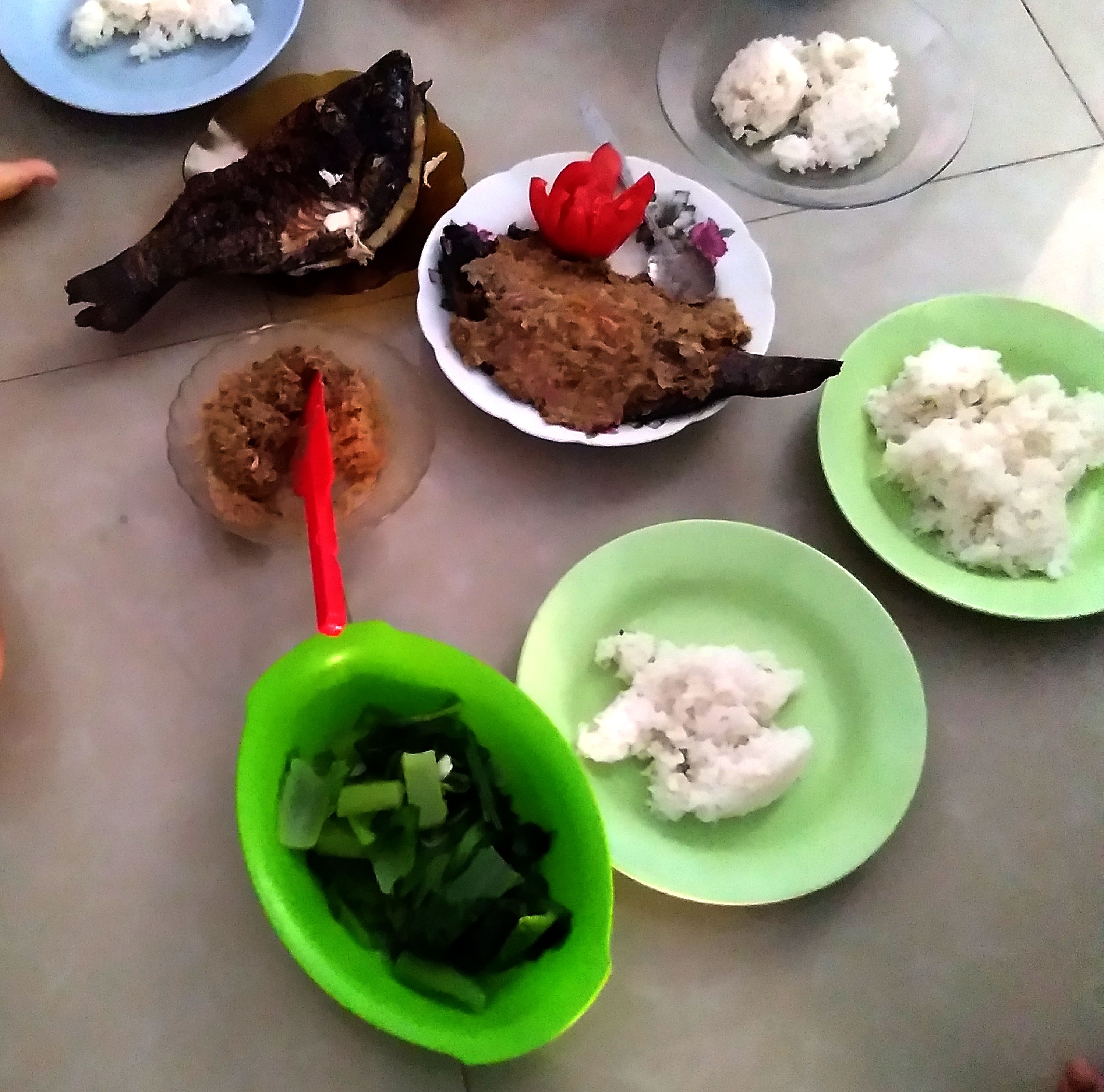 Ikan Nila Na Tinombur dan Sayur Sawi Kampung, Ide Menu Masakan Sederhana Berbuka yang Lezat. sumber gambar: dokpri