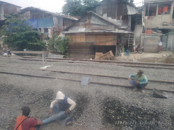 Menjelang St. Jatinegara. Dokpri