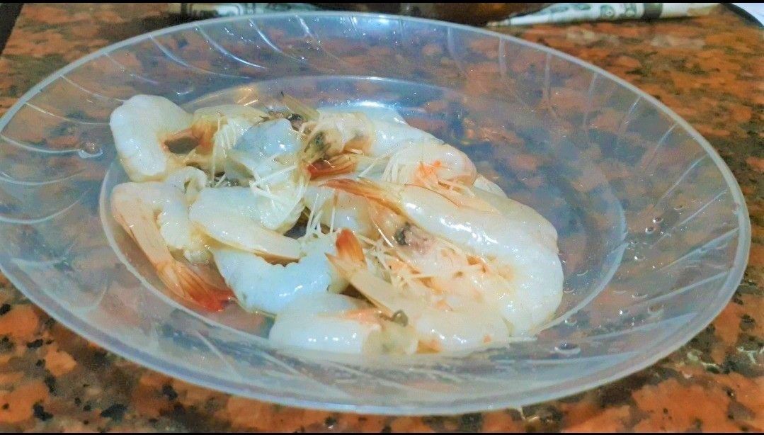 Bahan mentah udang peci | dokpri