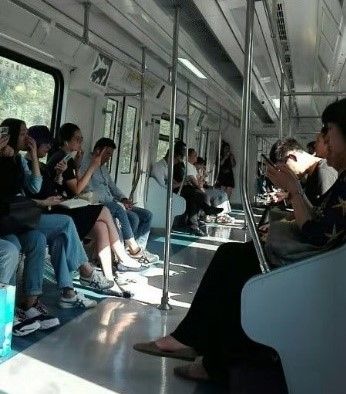 suasana di dalam subway | dokpri