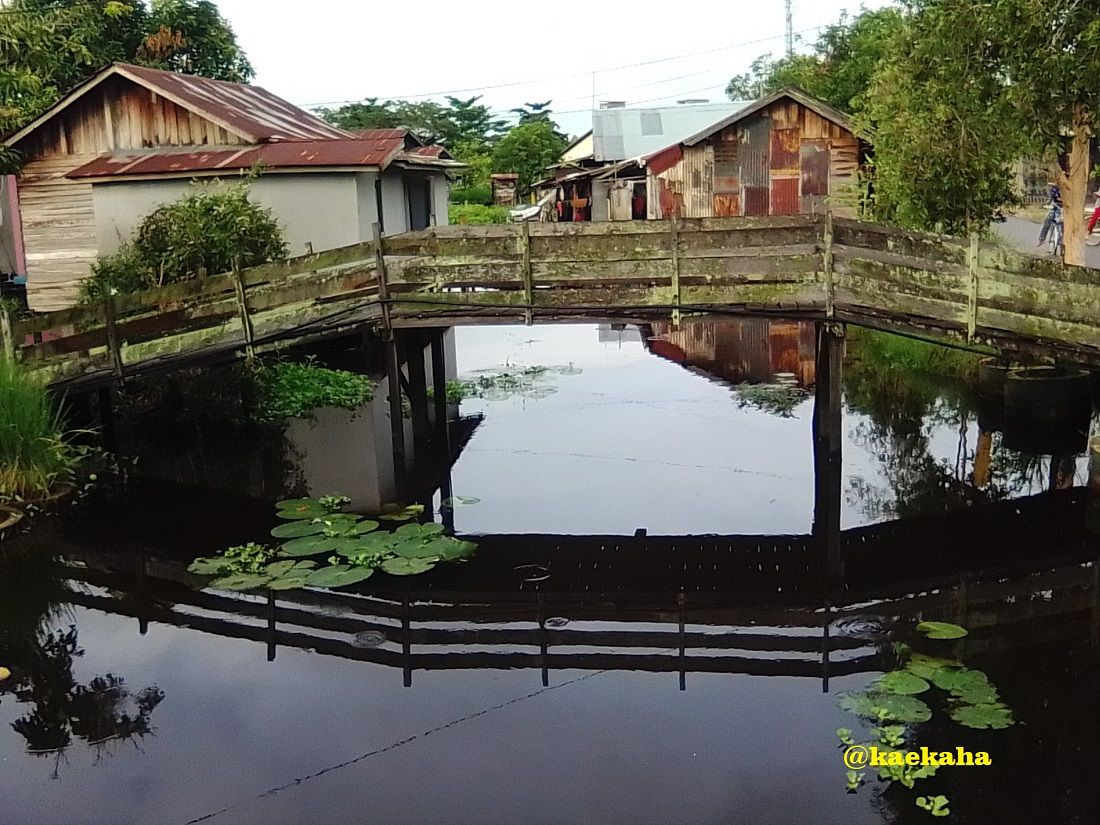 Permukaan Sungai (Tatah) Belayung | @kaekaha