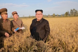 Kim Jong Un (ANTARA FOTO/KCNA/via REUTERS)