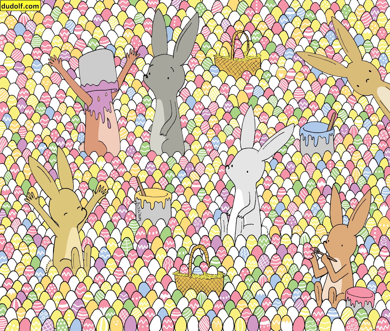 Coba carilah telur bergambar hati untuk mengisi ngabuburit digital kamu--dudolf.com