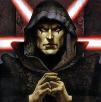 Darth Bane, Pencetus "Rule of Two" sebagai prinsip keberlangsungan Sith Order sekaligus cara membalas dendam terhadap Jedi Order  Sumber gambar : starwars.fandom.com