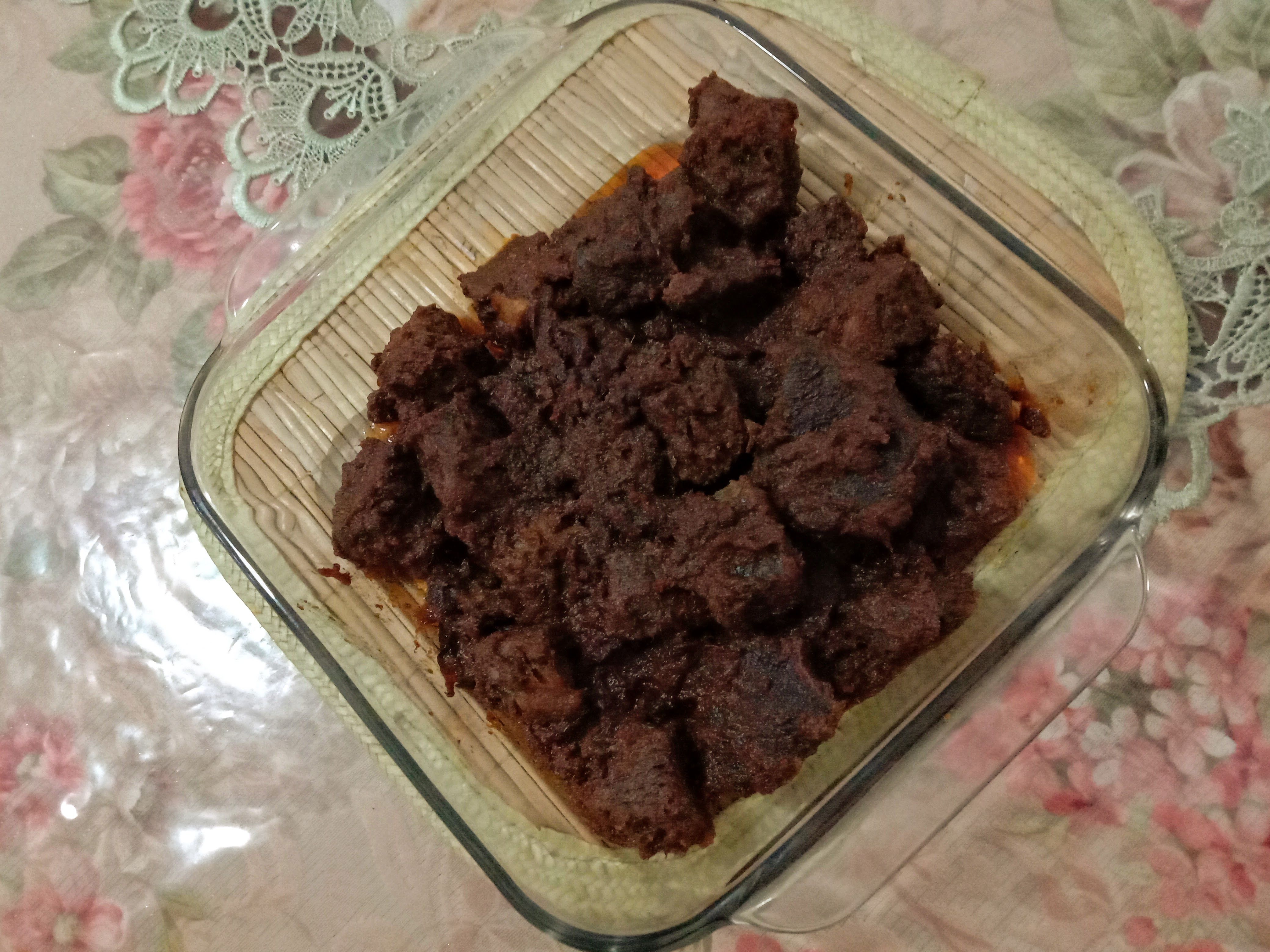 Rendang buatan nyonya besar. Foto | Dokpri