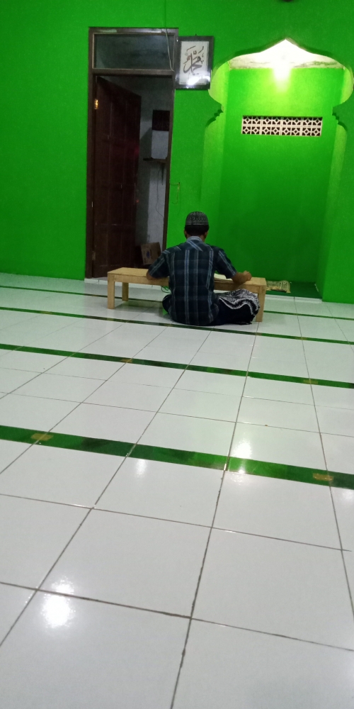 Lengang tadarus Alquran Musala Lemahsari Bawen Semarang dok Eko S Nurcahyadi