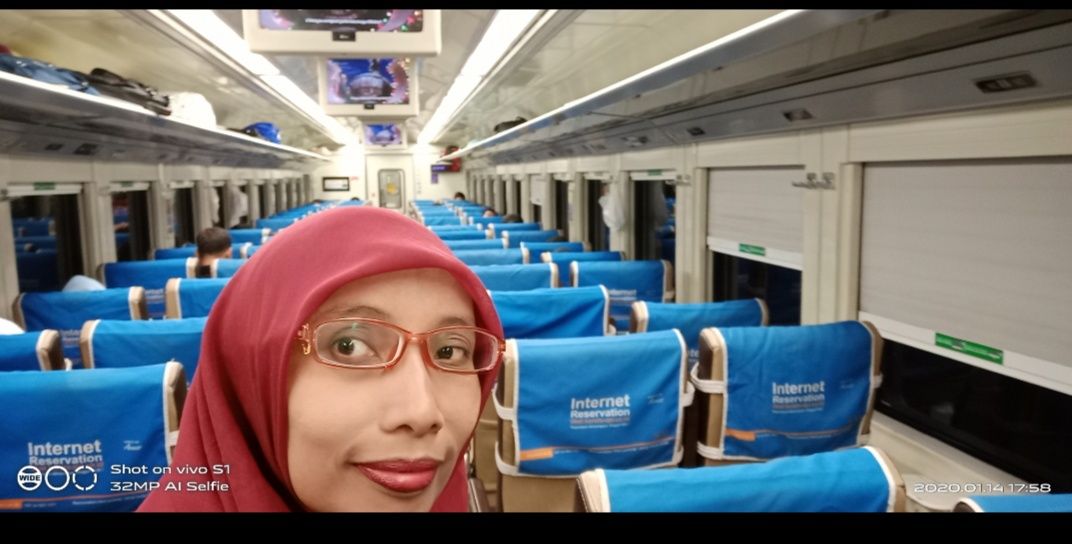 Dahulu, suka banget naik KA--dokpri
