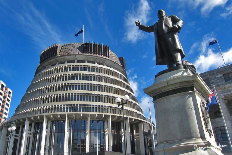 Gedung Parlemen Selandia Baru (Dok. Pribadi)
