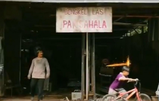 Bengkel Las Pak Sahala | YouTube Gojek Screenshot