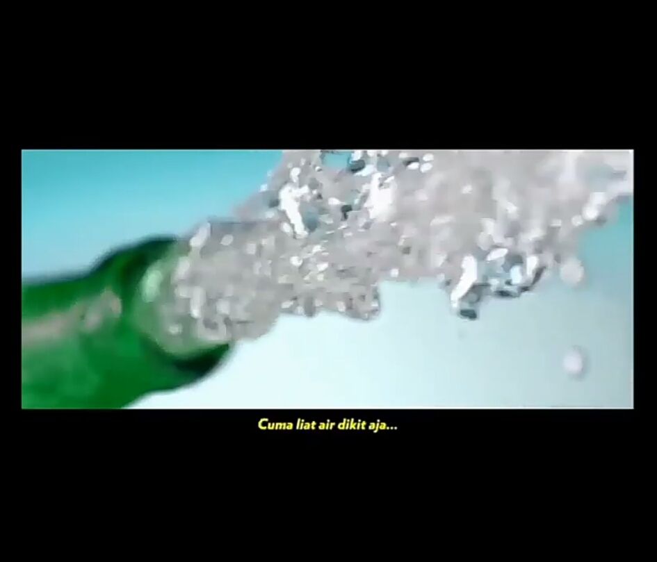 Screen shot dari iklan Sprit (dokpri) 