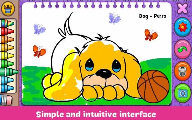 Screenshot game Coloring & Learn