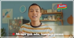 Iklan Buka Puasa ala Indomie (Sumber: Youtube/screenshoot)