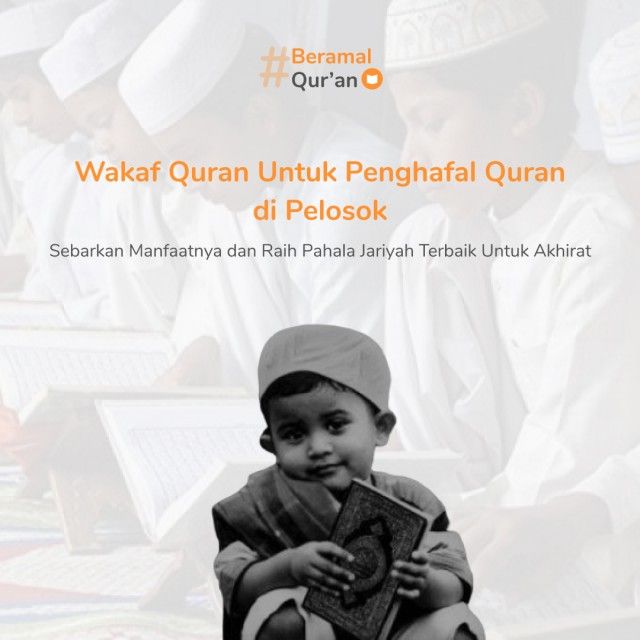 Ilustrasi: Iklan wakaf Al-Quran. Sumber: AmalSholeh.Com 