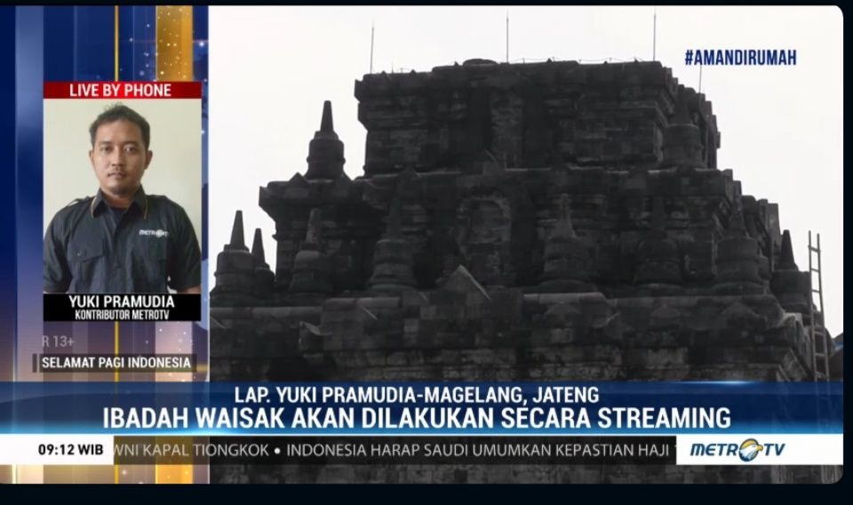 Hasil Screen shoot dari MetroTV News.dom