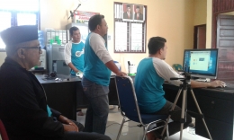 Rapat online dari Desa dengan Provinsi dan Pusat | Dokpri